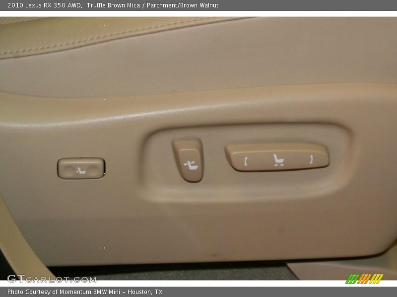 Truffle Brown Mica / Parchment/Brown Walnut 2010 Lexus RX 350 AWD