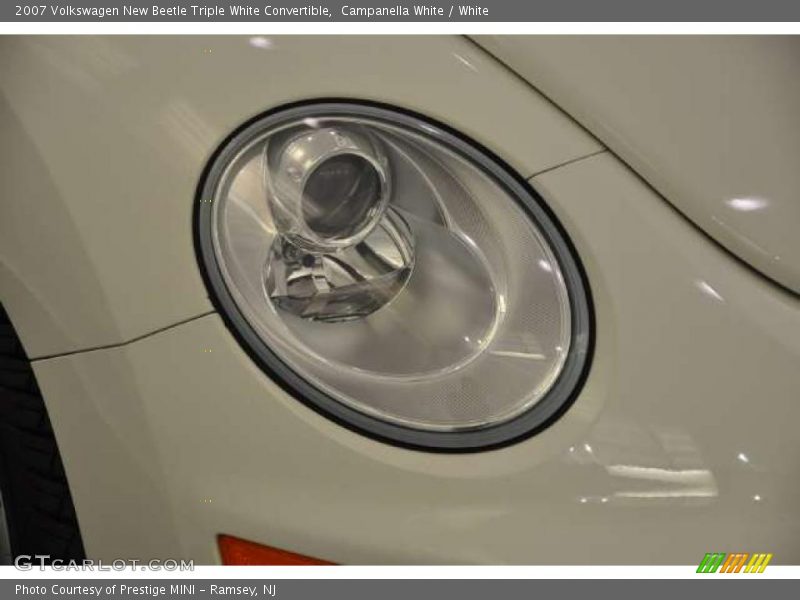 Campanella White / White 2007 Volkswagen New Beetle Triple White Convertible