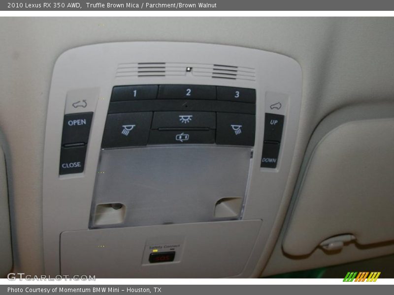 Truffle Brown Mica / Parchment/Brown Walnut 2010 Lexus RX 350 AWD