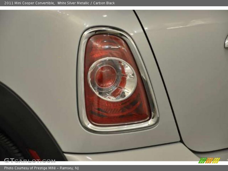 White Silver Metallic / Carbon Black 2011 Mini Cooper Convertible