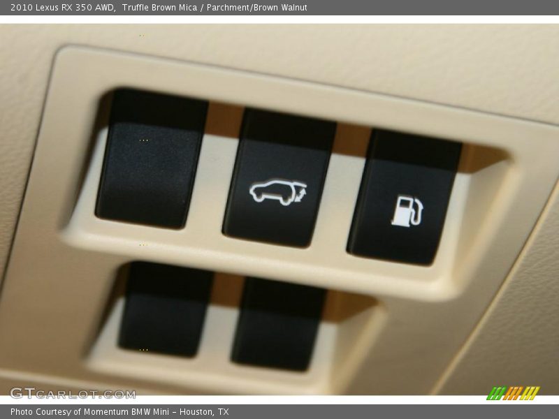 Truffle Brown Mica / Parchment/Brown Walnut 2010 Lexus RX 350 AWD