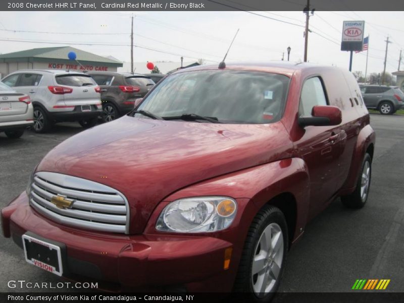 Cardinal Red Metallic / Ebony Black 2008 Chevrolet HHR LT Panel