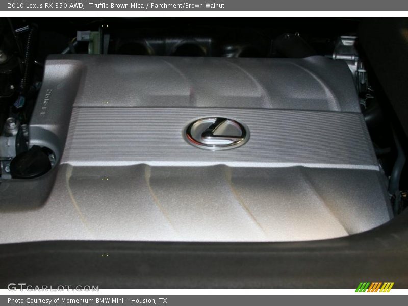 Truffle Brown Mica / Parchment/Brown Walnut 2010 Lexus RX 350 AWD