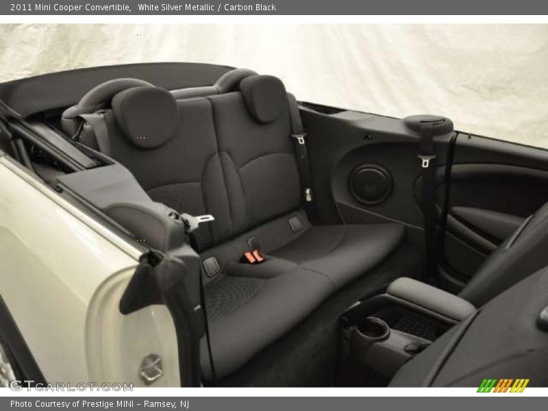 White Silver Metallic / Carbon Black 2011 Mini Cooper Convertible