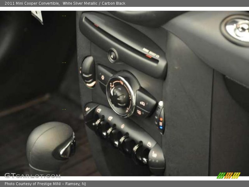 White Silver Metallic / Carbon Black 2011 Mini Cooper Convertible