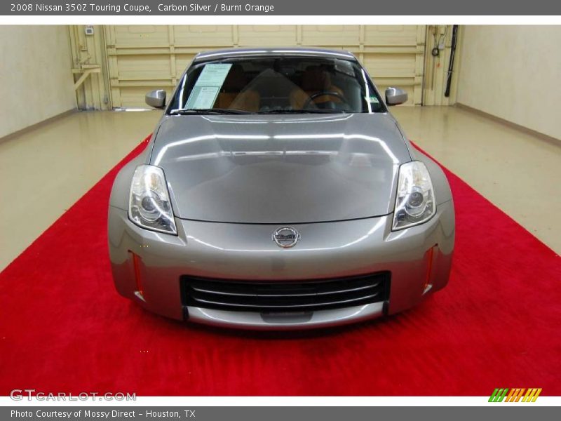 Carbon Silver / Burnt Orange 2008 Nissan 350Z Touring Coupe