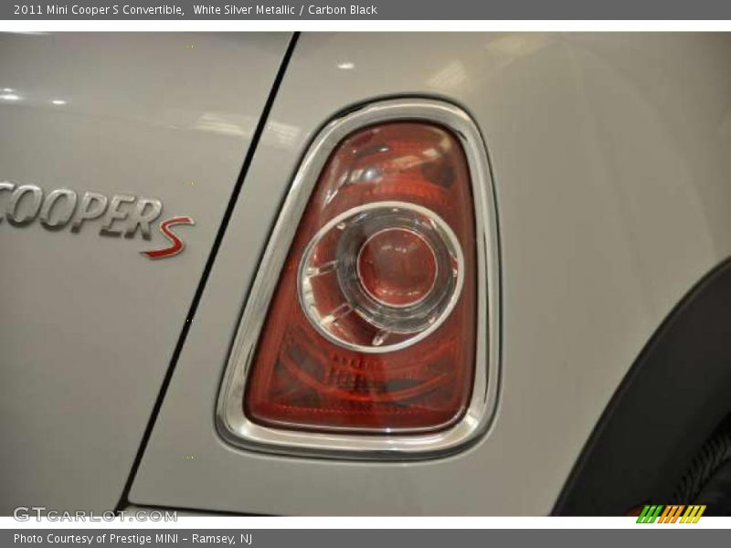 White Silver Metallic / Carbon Black 2011 Mini Cooper S Convertible