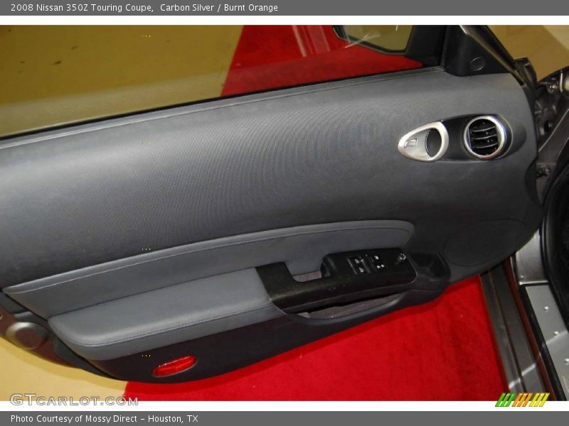 Carbon Silver / Burnt Orange 2008 Nissan 350Z Touring Coupe