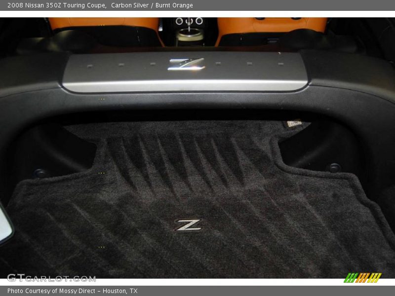 Carbon Silver / Burnt Orange 2008 Nissan 350Z Touring Coupe