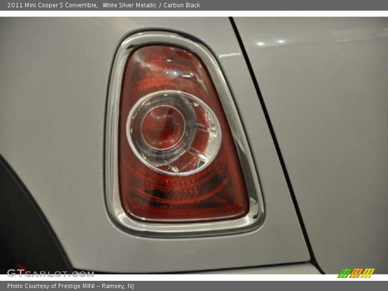 White Silver Metallic / Carbon Black 2011 Mini Cooper S Convertible