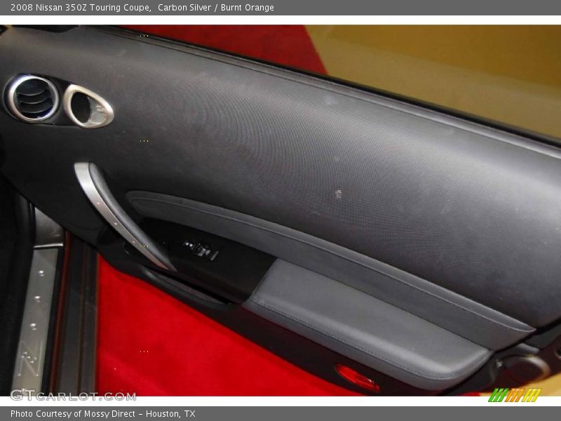 Carbon Silver / Burnt Orange 2008 Nissan 350Z Touring Coupe