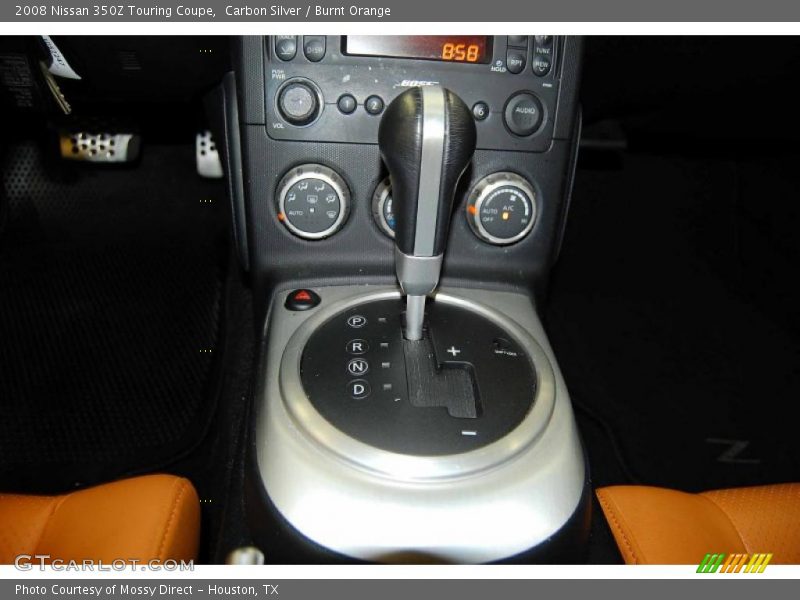 Carbon Silver / Burnt Orange 2008 Nissan 350Z Touring Coupe
