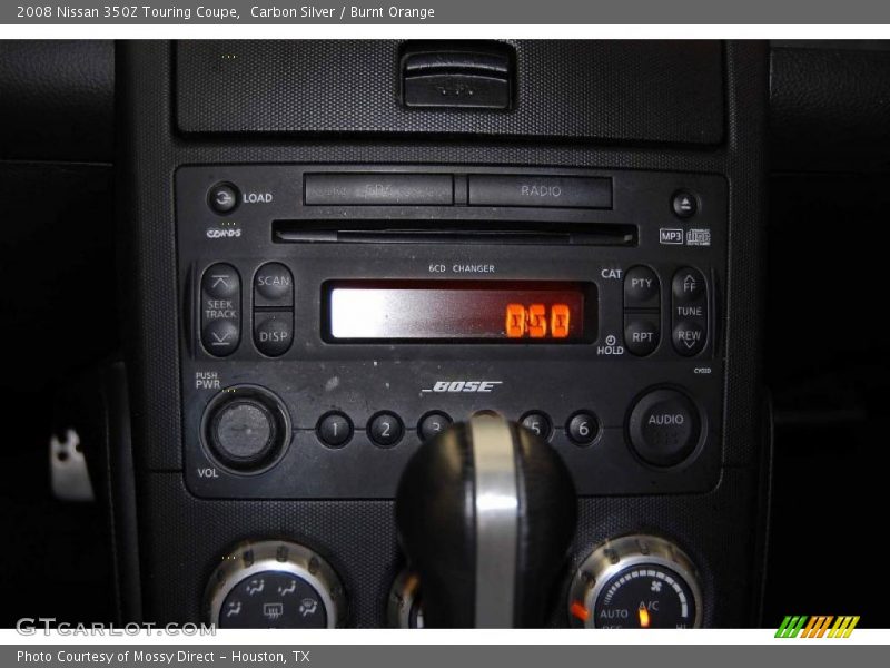 Carbon Silver / Burnt Orange 2008 Nissan 350Z Touring Coupe