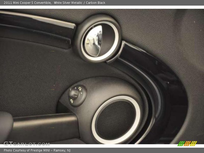 White Silver Metallic / Carbon Black 2011 Mini Cooper S Convertible