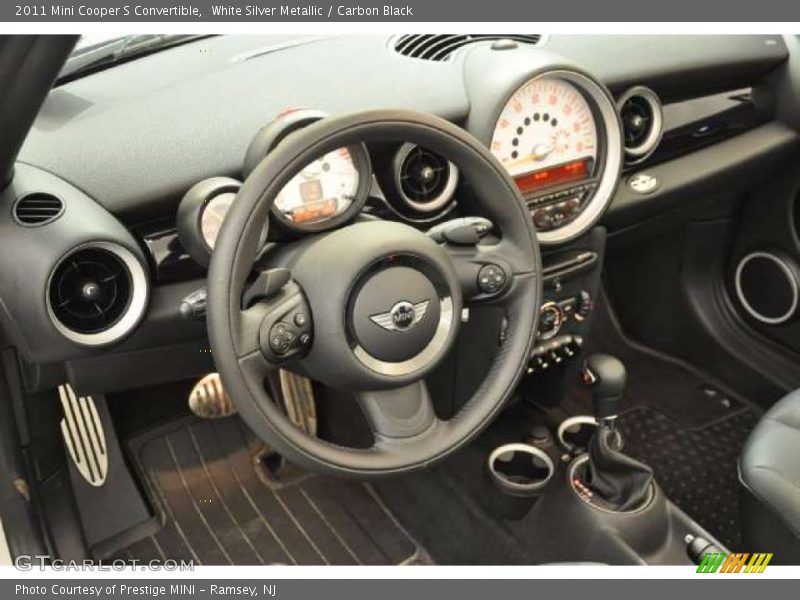 Dashboard of 2011 Cooper S Convertible