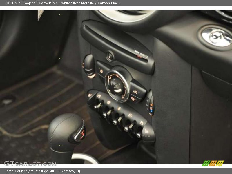 White Silver Metallic / Carbon Black 2011 Mini Cooper S Convertible