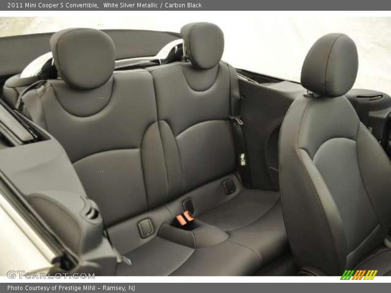  2011 Cooper S Convertible Carbon Black Interior