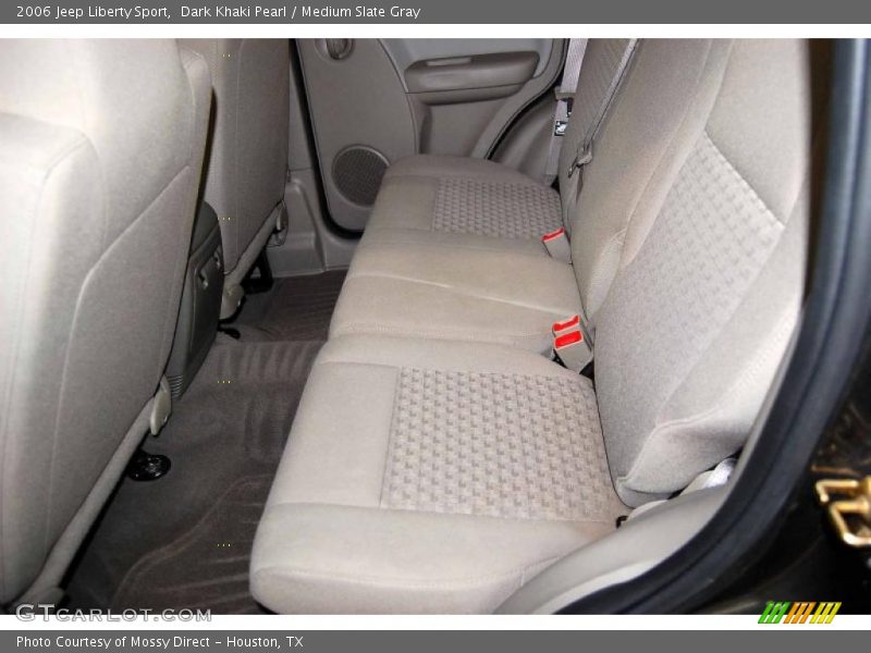 Dark Khaki Pearl / Medium Slate Gray 2006 Jeep Liberty Sport