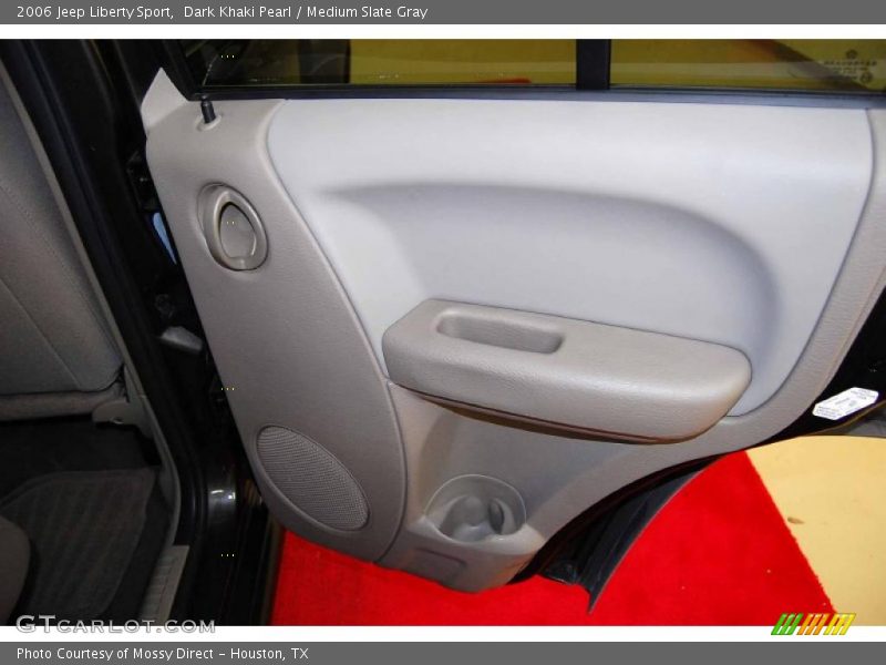 Dark Khaki Pearl / Medium Slate Gray 2006 Jeep Liberty Sport