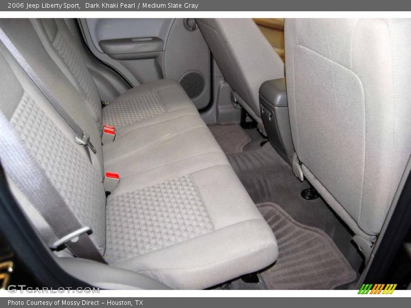 Dark Khaki Pearl / Medium Slate Gray 2006 Jeep Liberty Sport