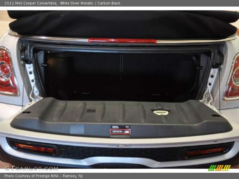 White Silver Metallic / Carbon Black 2011 Mini Cooper Convertible
