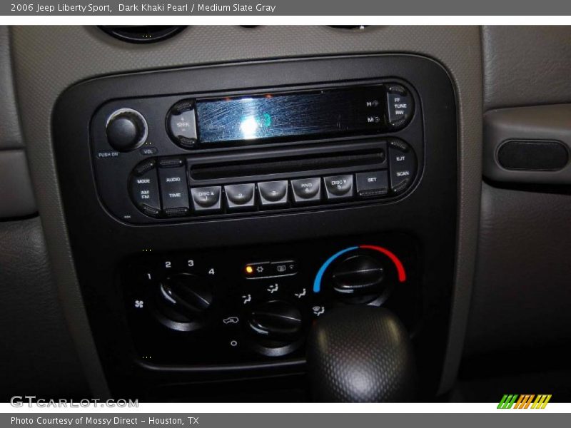 Dark Khaki Pearl / Medium Slate Gray 2006 Jeep Liberty Sport