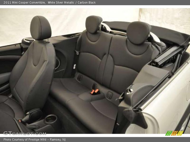 White Silver Metallic / Carbon Black 2011 Mini Cooper Convertible