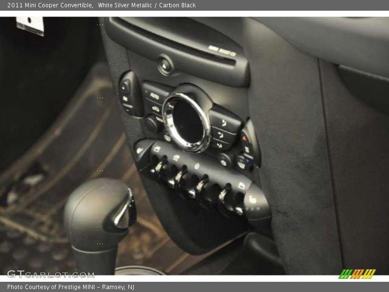 White Silver Metallic / Carbon Black 2011 Mini Cooper Convertible