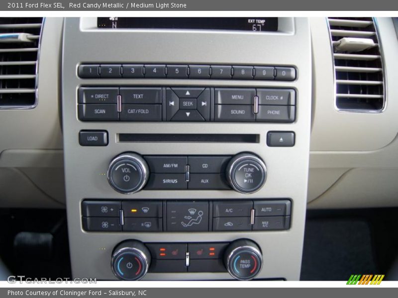 Controls of 2011 Flex SEL