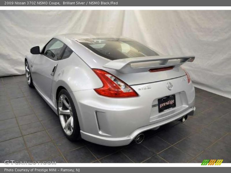 Brilliant Silver / NISMO Black/Red 2009 Nissan 370Z NISMO Coupe