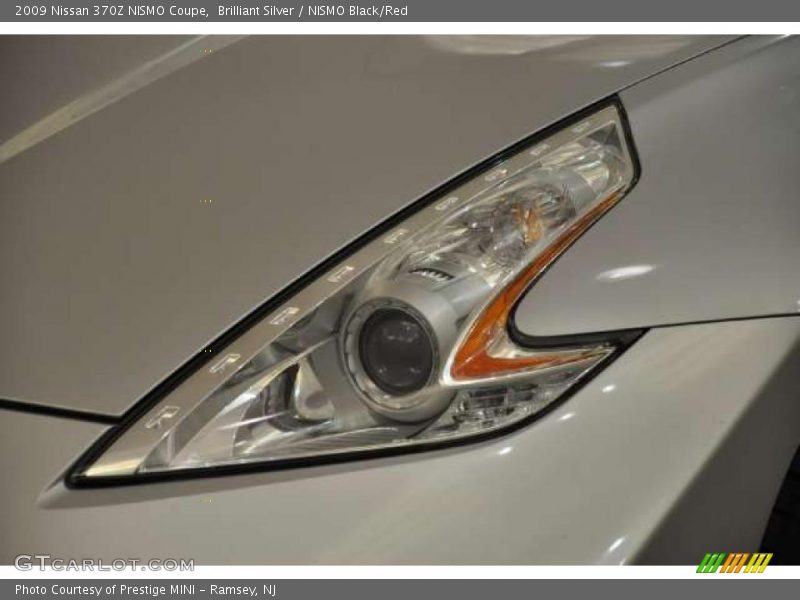 Brilliant Silver / NISMO Black/Red 2009 Nissan 370Z NISMO Coupe