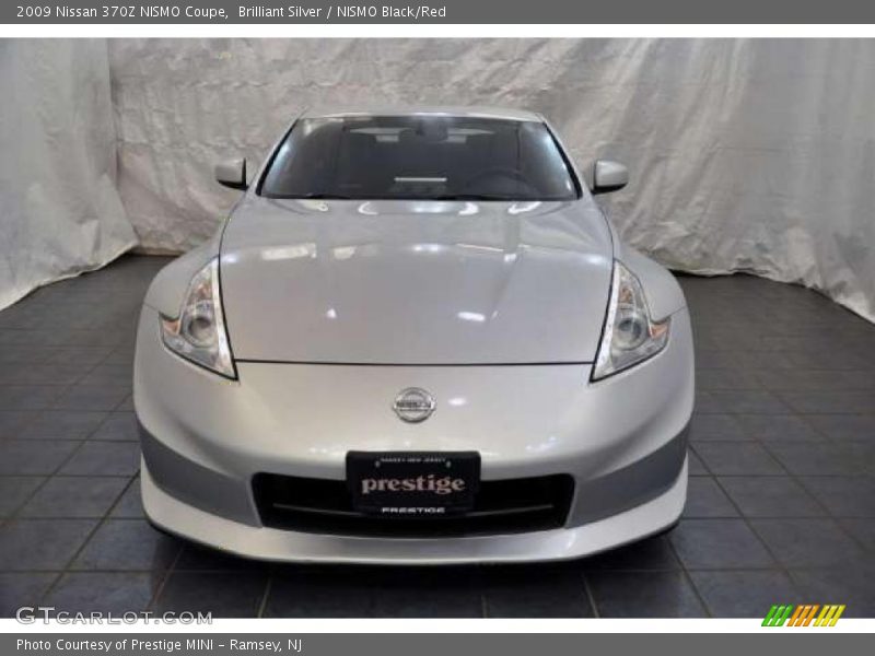 Brilliant Silver / NISMO Black/Red 2009 Nissan 370Z NISMO Coupe