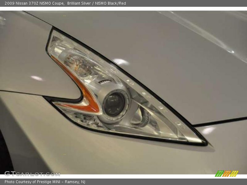 Brilliant Silver / NISMO Black/Red 2009 Nissan 370Z NISMO Coupe