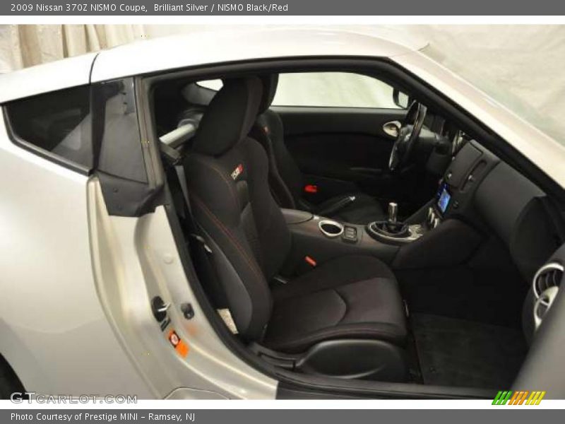 Brilliant Silver / NISMO Black/Red 2009 Nissan 370Z NISMO Coupe