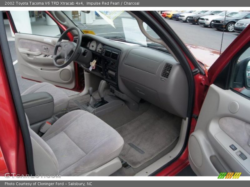  2002 Tacoma V6 TRD Xtracab 4x4 Charcoal Interior