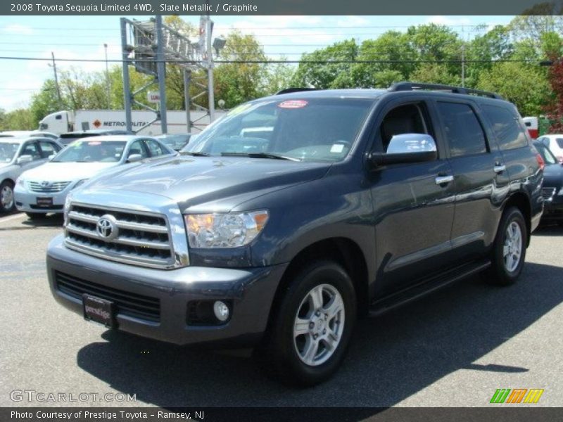 Slate Metallic / Graphite 2008 Toyota Sequoia Limited 4WD