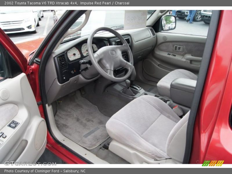  2002 Tacoma V6 TRD Xtracab 4x4 Charcoal Interior