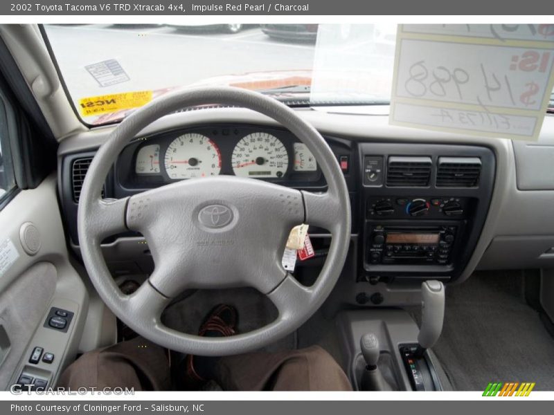 Impulse Red Pearl / Charcoal 2002 Toyota Tacoma V6 TRD Xtracab 4x4