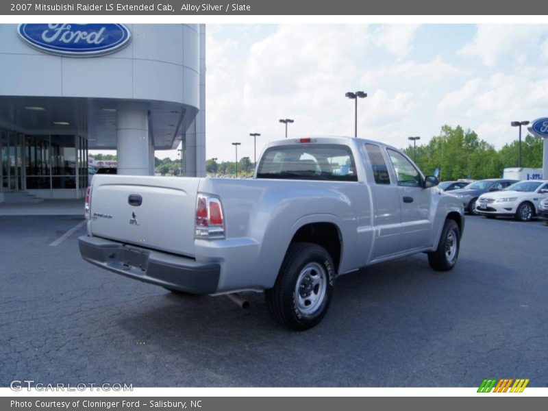Alloy Silver / Slate 2007 Mitsubishi Raider LS Extended Cab