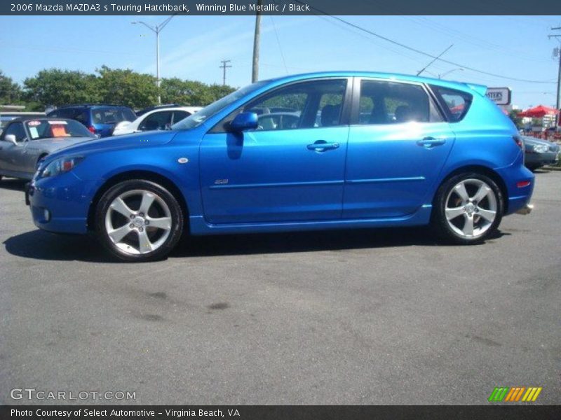  2006 MAZDA3 s Touring Hatchback Winning Blue Metallic