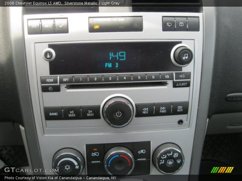 Silverstone Metallic / Light Gray 2008 Chevrolet Equinox LS AWD