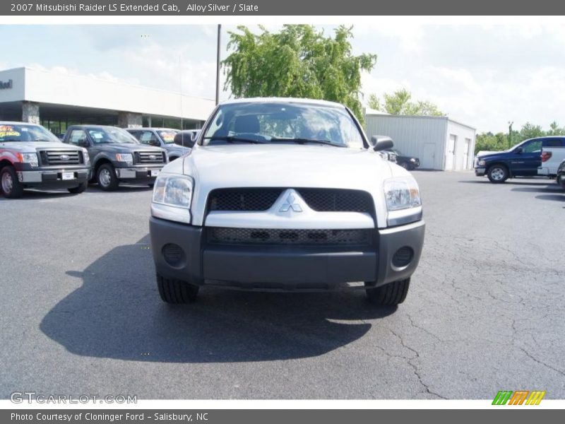 Alloy Silver / Slate 2007 Mitsubishi Raider LS Extended Cab