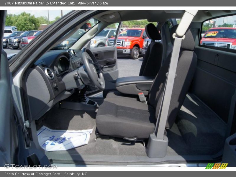 Alloy Silver / Slate 2007 Mitsubishi Raider LS Extended Cab