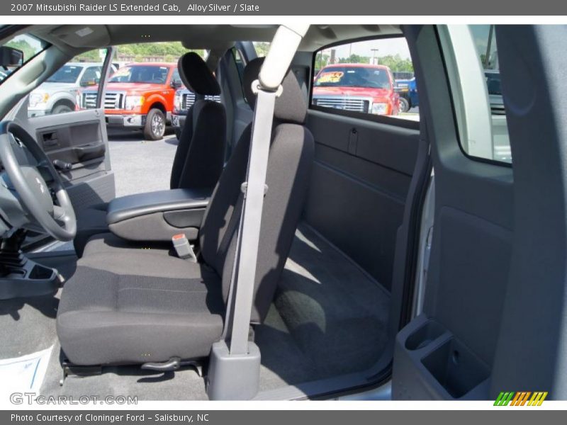 Alloy Silver / Slate 2007 Mitsubishi Raider LS Extended Cab