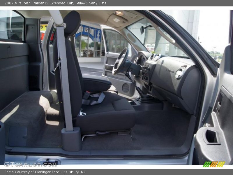 Alloy Silver / Slate 2007 Mitsubishi Raider LS Extended Cab
