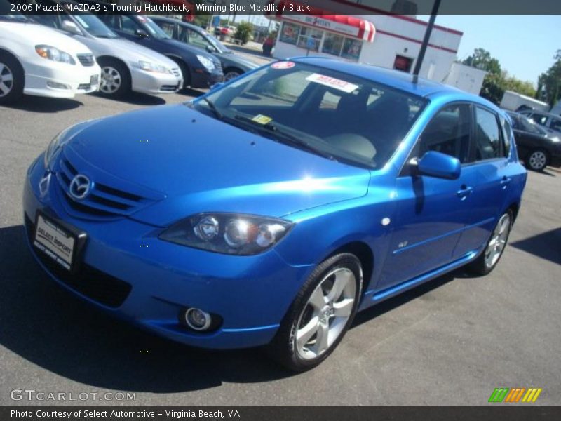 Front 3/4 View of 2006 MAZDA3 s Touring Hatchback