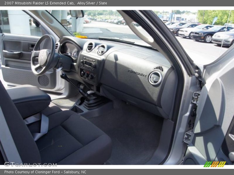 Alloy Silver / Slate 2007 Mitsubishi Raider LS Extended Cab
