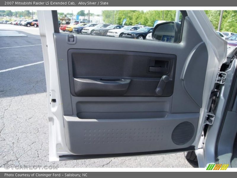 Alloy Silver / Slate 2007 Mitsubishi Raider LS Extended Cab