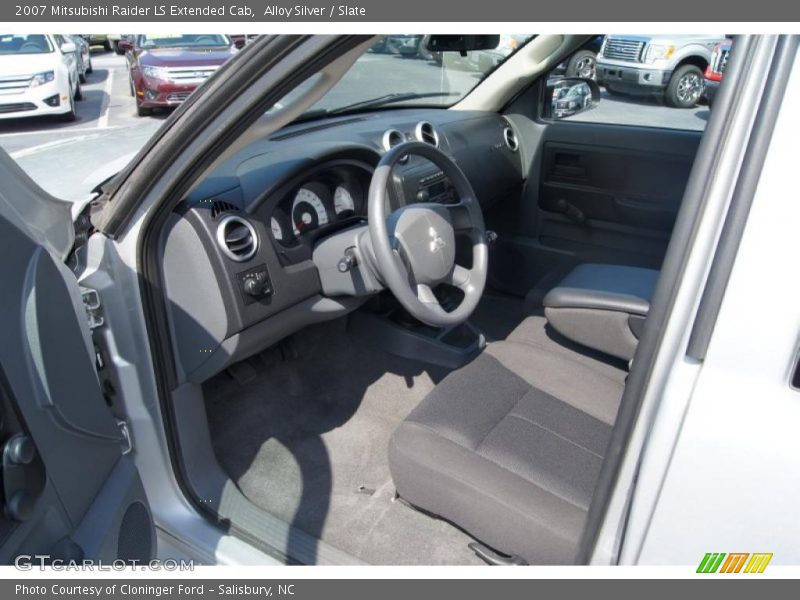 Alloy Silver / Slate 2007 Mitsubishi Raider LS Extended Cab