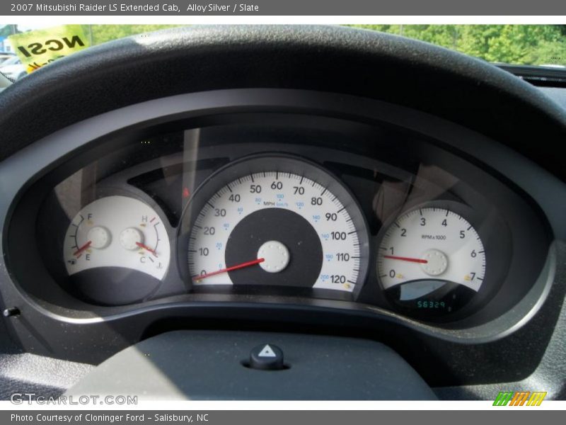 Alloy Silver / Slate 2007 Mitsubishi Raider LS Extended Cab